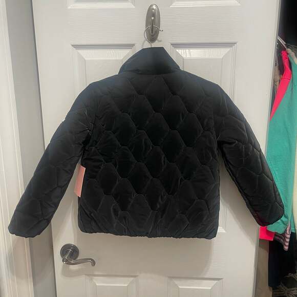 Juicy Couture Girls' Black Quilted Jacket Youth Size small - Picture 13 of 16